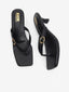The Kick Exchange Square Toe T-Strap Kitten Heels for Women
