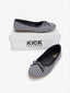 The Kick Exchange Checked Bow Ballerina Flats for Women