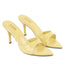 The Kick Exchange Glossy Pointed Toe Stiletto High Heels for Women