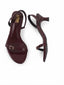 The Kick Exchange Glossy Buckle Strap Kitten Heels for Women