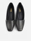 The Kick Exchange Croc-Embossed Block Heel Pumps for Women