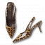 The Kick Exchange Glossy Pointed Toe Slingback Heels for Women